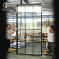 Marco de aluminio Ventanas de vidrio fijas Revestimiento en polvo Acabado de aleación de aluminio Ventanas y puertas de cuadros